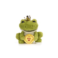 POSH PAWS INTERNATIONAL Love Hearts 7" Frog - Kiss Me Plush Gift
