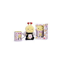 POSH PAWS INTERNATIONAL Love Hearts Bee Mine Mug And Plush Set