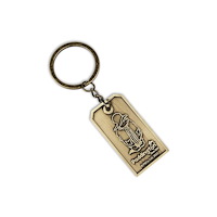 Half Moon Bay Keyring Metal Boxed - Paddington Bear (Gold Tag)