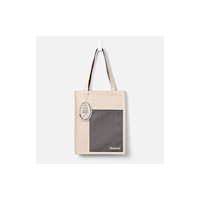 That Company Called If Bookaroo Tote Bag - Charcoal & Cream