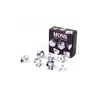Professor Puzzle Monk 7-Polyhedral Dice