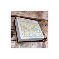 The Sugar Shed OS Map 500 Piece Premium Jigsaw Puzzle - Loch Lomond and The Trossachs National Park