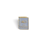 Half Moon Bay Pin Badge - Pulteney Press (Alice)