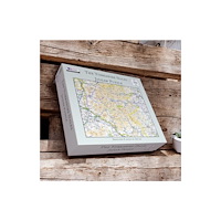 The Sugar Shed OS Map 500 Piece Premium Jigsaw Puzzle - Yorkshire Dales National Park