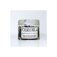 THE CANDLE ROOMS Folklore- Scented Soy Candle- Cedarwood, Patchouli and Crackling Embers