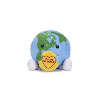 POSH PAWS INTERNATIONAL Love Hearts 7" You Are My World Plush Gift