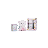 POSH PAWS INTERNATIONAL Love Hearts I Love You Bear Mug And Plush Set