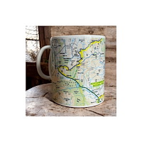 The Sugar Shed OS Map Ceramic Mug - Northumberland National Park