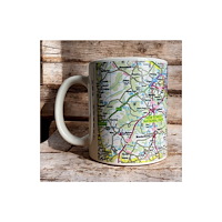 The Sugar Shed OS Map Ceramic Mug - New Forest National Park