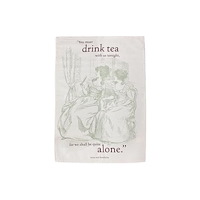 Half Moon Bay Tea Towel Recycled Cotton - Pulteney Press (Jane Austen)