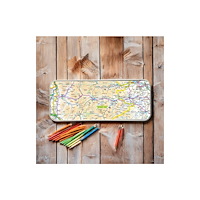 The Sugar Shed OS Map Metal Pencil Tin - Yorkshire Dales National Park