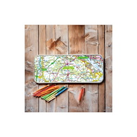 The Sugar Shed OS Map Metal Pencil Tin - New Forest National Park