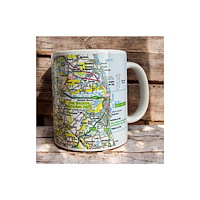 The Sugar Shed OS Map Ceramic Mug - The Broads