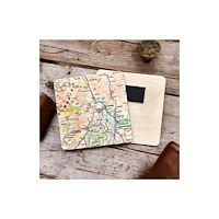 The Sugar Shed OS Map Wooden Square Magnet - Lake District National Park
