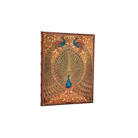 paperblanks Hafiz’s Peacocks (Sangorski & Sutcliffe) Ultra Unlined Hardcover Journal (Elastic Band Closure) (inbunden, eng)