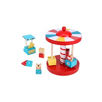 Chronicle Books Merry-Go-Round Wooden Carousel