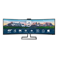 Philips Philips Brilliance P-line 499P9H - LED-skärm - böjd - 49" - HDR