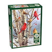 Cobble Hill Winter Birds, Pussel, 1000 bitar, Cobble Hill