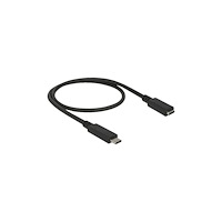 DeLOCK Delock - USB typ C-förlängningskabel - USB-C till USB-C - 50 cm
