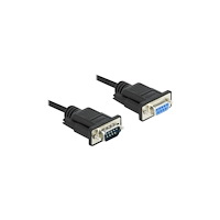 DeLOCK Delock - seriell förlängningskabel - DB-9 till DB-9 - 50 cm