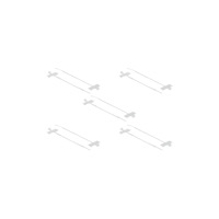 DeLOCK Delock Cable Tie with Label Tap - kabelsamlare