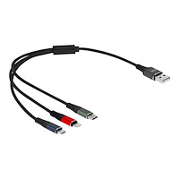 DeLOCK Delock Lightning-kabel, endast laddning - 30 cm