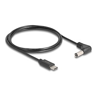 DeLOCK Delock - strömkabel - USB-C (enbart ström) till DC-jack 5,5 x 2,1 mm - 1.5 m