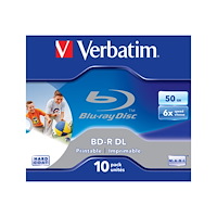VERBATIM Verbatim - BD-R DL x 10 - 50 GB - lagringsmedier