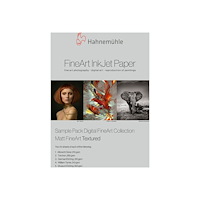Hahnemühle FineArt GmbH Hahnemühle Digital FineArt Trial Pack - texturerat fotopapper - matt - 12 ark - A4