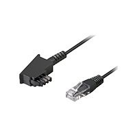 Goobay goobay telefonkabel - 15 m - svart