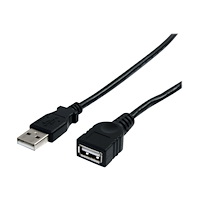 StarTech.com StarTech.com 91 cm svart USB 2.0-förlängningskabel A till A – M/F - USB-förlängningskabel - USB till USB - 91 cm