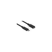 DeLOCK Delock - USB typ C-förlängningskabel - 24 pin USB-C till 24 pin USB-C - 1 m