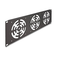 DeLOCK Delock - racköverdrag - för 3 fläktar, 120 x 120 mm - 3U