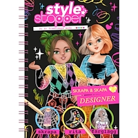 Tukan Förlag Skrapa & skapa - Designer : Du är framtidens mode (bok, spiral)