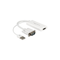 DeLOCK Delock adapter för video / ljud - HDMI / VGA / USB - 25 cm