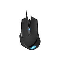 Sharkoon Sharkoon SHARK Force II - mus - USB - svart