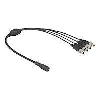 DeLOCK Delock - strömdelare - DC-jack 5,5 x 2,1 mm till DC-jack 5,5 x 2,1 mm - 50 cm