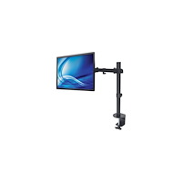 Manhattan Manhattan TV & Monitor Mount, Desk, Full Motion, 1 screen, Screen Sizes: 10-27", Black, Clamp Assembly, VESA 75x75 to 10...