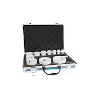 Makita Makita hålsågssats - för plast, aluminum, rör, stål, mjuka träslag, lövträ, koppar, mässing, mild steel, conduit - 14 de...