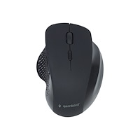 Gembird Gembird MUSW-6B-02 - mus - 2.4 GHz - svart
