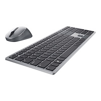 DELL Dell Pro Plus Keyboard and Mouse KM7321W - sats med tangentbord och mus - QWERTY - hela norden - Titan gray Inmatningsen...