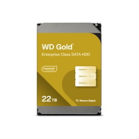 Western Digital WD Gold WD221KRYZ - hårddisk - Enterprise - 22 TB - SATA 6Gb/s