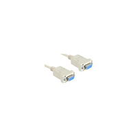 DeLOCK Delock - nollmodemkabel - DB-9 till DB-9 - 3 m