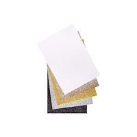 Rayher Mossgummi Glitter 21x30x0,1cm 5pack