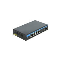 DeLOCK Delock - switch - 4 portar