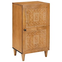 vidaXL Sideboard Ljusbrun 33.5 x 40 x 75 cm