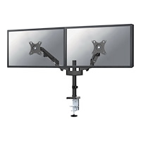 Neomounts by Newstar Neomounts DS70-750BL2 monteringssats - justerbar dubbel arm med fullt rörelseområde - för 2 LCD-bildskärmar - svart