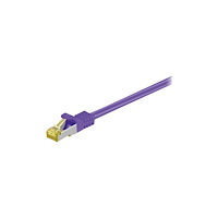 Goobay wentronic patch-kabel - 25 cm - lila