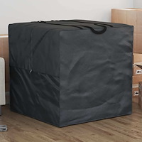 vidaXL Utomhus Förvaringsväska Svart 90 x 90 x 90 cm 210D tyg