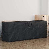 vidaXL Utomhus Förvaringsväska Svart 200 x 60 x 75 cm 210D tyg